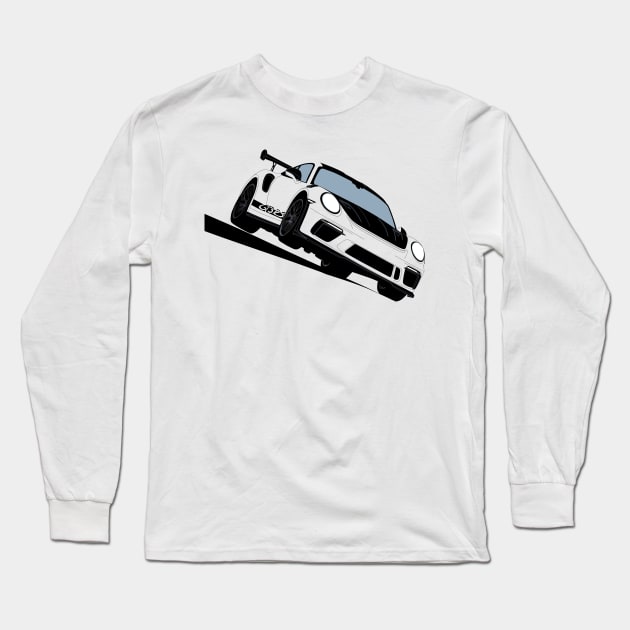 GT3 RS Long Sleeve T-Shirt by Maxyenko